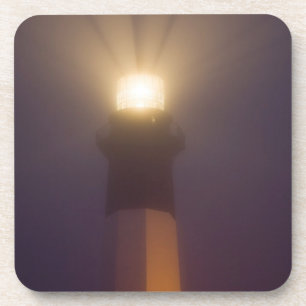 USA; Georgia; Savannah. Tybee Island Lighthouse Coaster