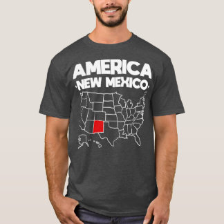 USA gift New Mexico State T-Shirt