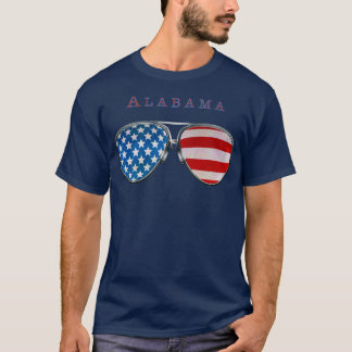 USA GLASSES ALABAMA TShirt