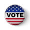 USA Go Vote - Button