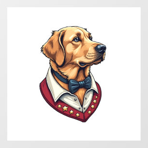 USA Golden Retriever Vintage Patriotic Dog Shirt