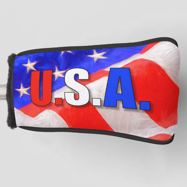 USA GOLF HEAD COVER (Front)