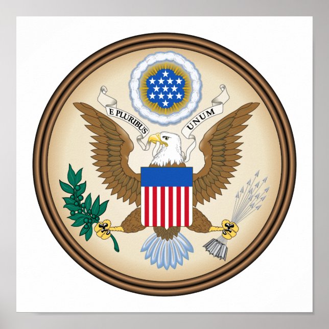 USA great seal Poster (Front)