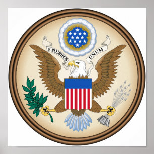USA great seal Poster