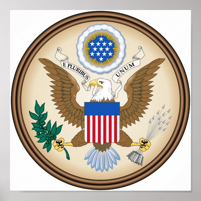 USA great seal Poster (Front)