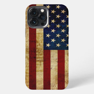 USA / Grunged Flag iPhone Case