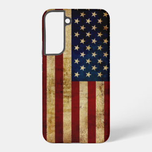 USA / Grunged flag Samsung Galaxy Case