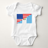 usa guatemala country half flag america symbol