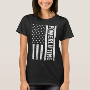 Usa Gym Powerlifter Powerlifting Weightlifting For T-Shirt