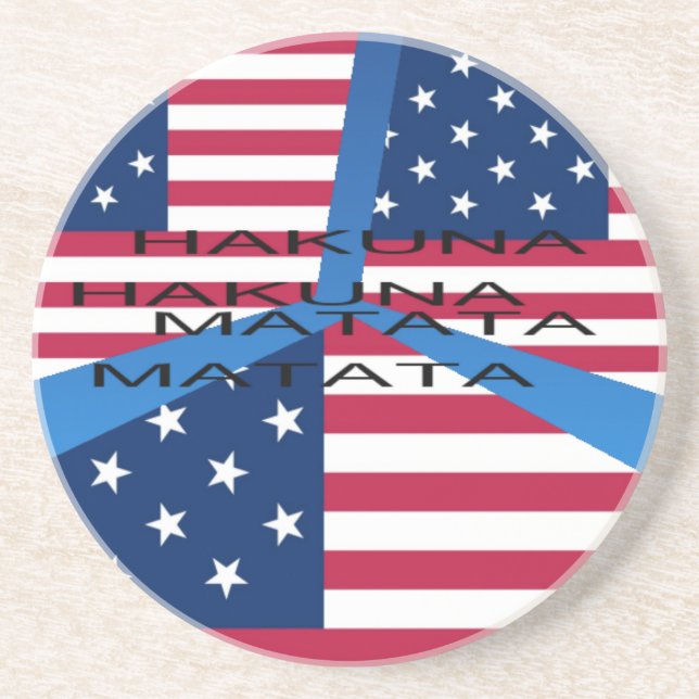 USA HAKUNA  MATATA COASTER (Front)