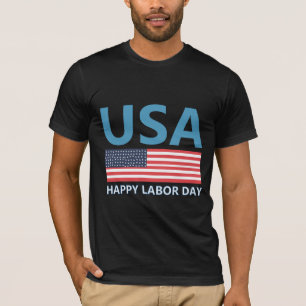 Usa happy labor day unique t-shirt