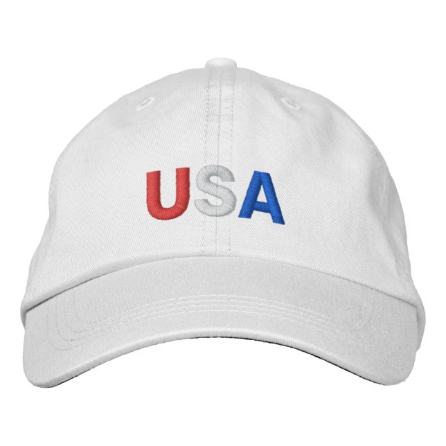 USA hat in white (Front)