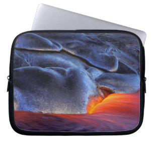 USA, Hawaii, Big Island, Kilauea, Volcanoes NP, Laptop Sleeve