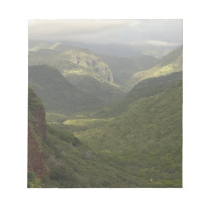 USA, Hawaii, Kauai, Canyon overlook. (RF) Notepad