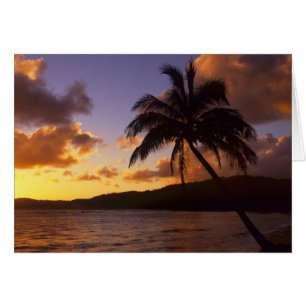 USA, Hawaii, Kauai, Colourful sunrise in a 2