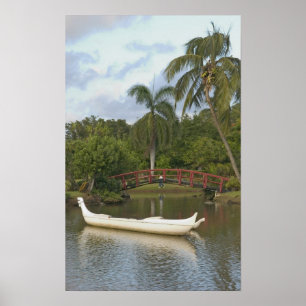 USA, Hawaii, Kauai, Smith Family Luau Garden Poster