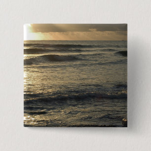 USA, Hawaii, Kauai, southwest coast, near Waimea 15 Cm Square Badge
