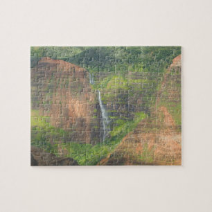 USA, Hawaii, Kauai, Waimea, Waimea Canyon Jigsaw Puzzle