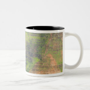 USA, Hawaii, Kauai, Waimea, Waimea Canyon Two-Tone Coffee Mug