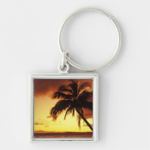 USA, Hawaii, Maui, Colourful sunset in a Key Ring