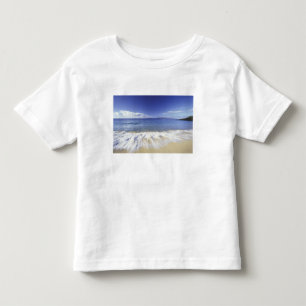 USA, Hawaii, Maui, Surf coming in to Makena Toddler T-Shirt