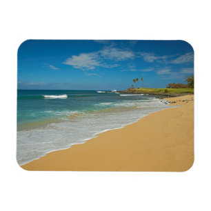 USA, Hawaii, Molokai Island, Three Mile Beach Magnet