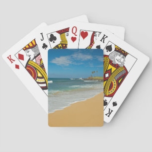USA, Hawaii, Molokai Island, Three Mile Beach Playing Cards