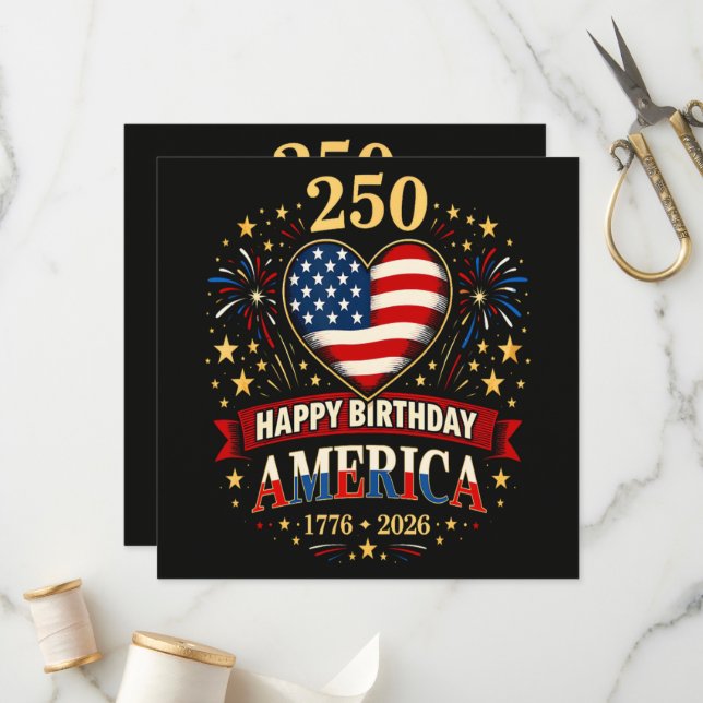 Usa Hearts 1776 2026 July 4Th Program (Front/Back In Situ)