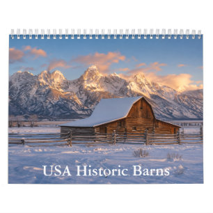 USA Historic Barns Calendar 
