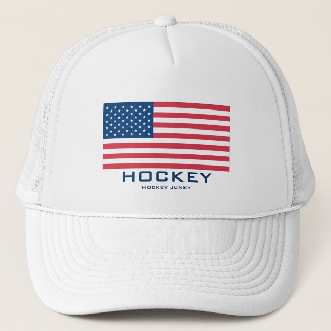 USA HOCKEY TRUCKER HAT (Front)