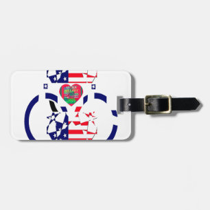 USA Hope Beautiful Amazing National Flag Design Ar Luggage Tag