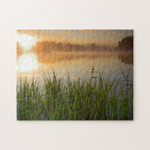 USA, Idaho, Winchester Lake State Park, Lapwai Jigsaw Puzzle