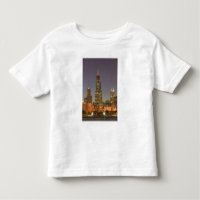 USA, Illinois, Chicago: City Skyline / Evening