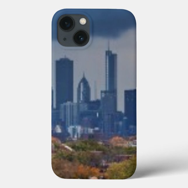 USA, Illinois, Chicago, cityscape Case-Mate iPhone Case (Back)