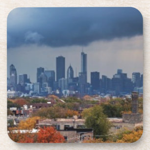 USA, Illinois, Chicago, cityscape Coaster