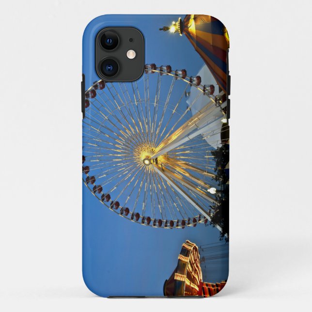 USA, Illinois, Chicago, Cityscapes, Lighted Case-Mate iPhone Case (Back)