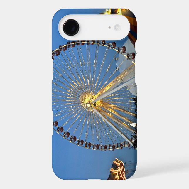 USA, Illinois, Chicago, Cityscapes, Lighted Case-Mate iPhone Case (Back)