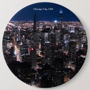 USA Image for Colossal Round Badge, 6 Cm Round Badge