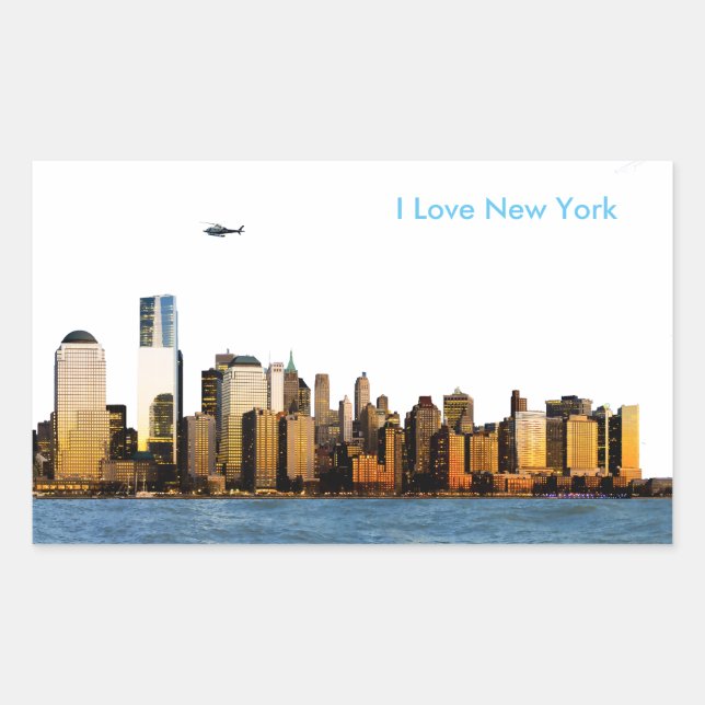 USA image for Rectangle Stickers, Glossy Rectangular Sticker (Front)