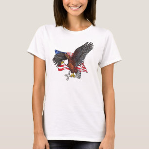 USA In God We Trust Eagle T-Shirt
