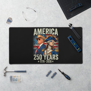 USA Independence 250th Anniversary 1776 2026 Desk Mat
