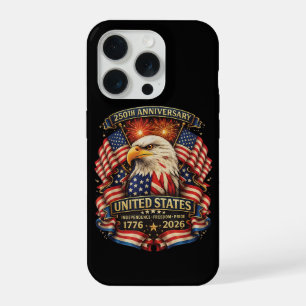 USA Independence 250th Anniversary 1776 2026 iPhone 15 Pro Case