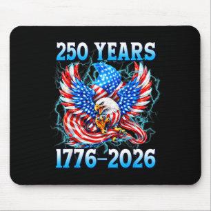 Usa independence 250th anniversary 1776 2026 mouse pad
