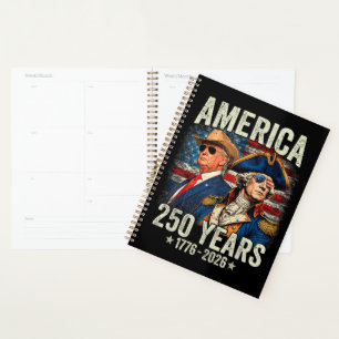 USA Independence 250th Anniversary 1776 2026 Planner