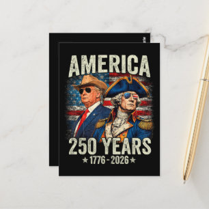 USA Independence 250th Anniversary 1776 2026 Postcard