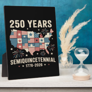 usa independence 250th anniversary plaque