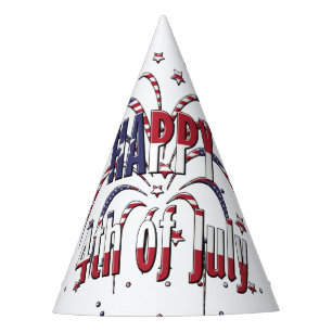 USA Independence Day Happy 4th of July Party Hat