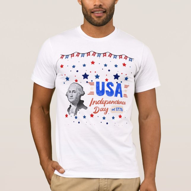 USA Independence Day T-Shirt (Front)