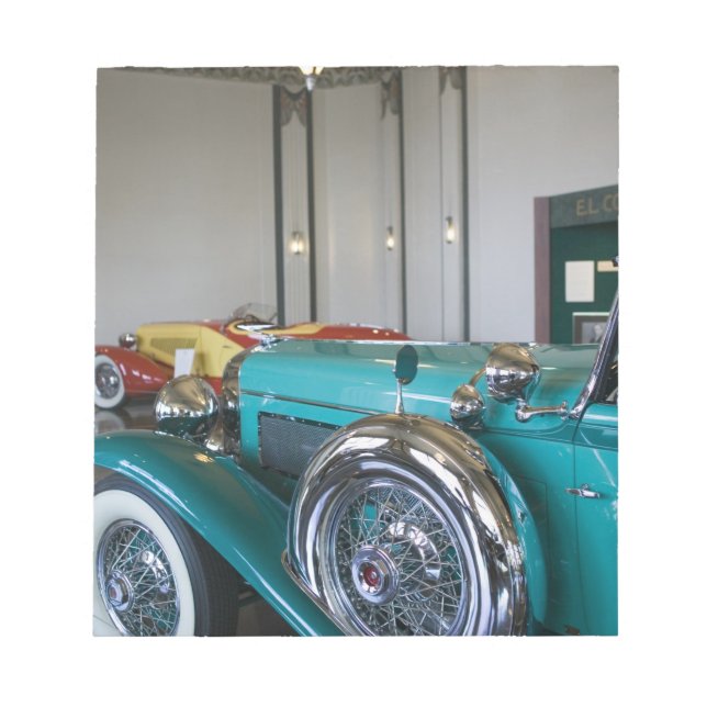 USA, Indiana, Auburn: Auburn, Cord, Duesenberg 3 Notepad (Front)