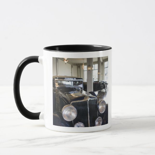 USA, Indiana, Auburn: Auburn, Cord, Duesenberg 6 Mug (Left)